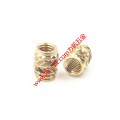 Heat Insertion Brass Knurled Threaded Insert Nut